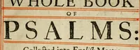 An illustration from The whole book of Psalms: (1671)