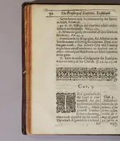 An illustration from The whole prophecie of Daniel explained, by a paraphrase, analysis and briefe comment: : wherein the severall visions shewed to the prophet, are clearly interpreted, and the application thereof vindicated against dissenting opinions. (1643)