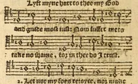 An illustration from The whole booke of Psalmes, collected into English meetre (1597)