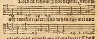 Picture 2 of 19 from The whole booke of Psalmes, collected into English meetre (1597), leaf 5