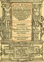 Picture 3 of 36 from The whole workes of W. Tyndall, Iohn Frith, and Doct. Barnes : three worthy martyrs and principall teachers of this Churche of England (1573), leaf 4