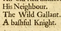 An illustration from The wild gallant : a comedy, as it was acted at the Theatre-Royal, by His Majesties Servants (1669)