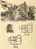 An illustration from Wildwood homes : being a collection of houses and details with suggestions for the home builder (1912)