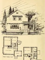 An illustration from Wildwood homes : being a collection of houses and details with suggestions for the home builder (1912)