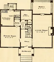 An illustration from Wildwood homes : being a collection of houses and details with suggestions for the home builder (1912)