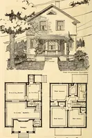 An illustration from Wildwood homes : being a collection of houses and details with suggestions for the home builder (1912)