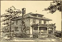 An illustration from Wildwood homes : being a collection of houses and details with suggestions for the home builder (1912)