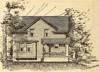 An illustration from Wildwood homes : being a collection of houses and details with suggestions for the home builder (1912)