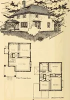 An illustration from Wildwood homes : being a collection of houses and details with suggestions for the home builder (1912)