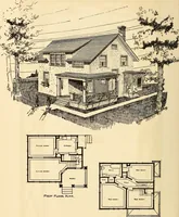 An illustration from Wildwood homes : being a collection of houses and details with suggestions for the home builder (1912)