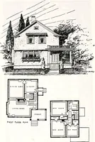 An illustration from Wildwood homes : being a collection of houses and details with suggestions for the home builder (1912)