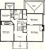 An illustration from Wildwood homes : being a collection of houses and details with suggestions for the home builder (1912)