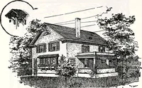 An illustration from Wildwood homes : being a collection of houses and details with suggestions for the home builder (1912)