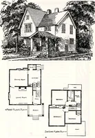 An illustration from Wildwood homes : being a collection of houses and details with suggestions for the home builder (1912)