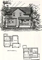 An illustration from Wildwood homes : being a collection of houses and details with suggestions for the home builder (1912)