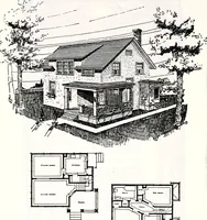 An illustration from Wildwood homes : being a collection of houses and details with suggestions for the home builder (1912)