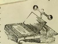 An illustration from William Caxton; the first English printer (1877)