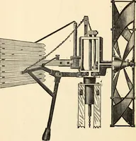 An illustration from The windmill as a prime mover (1885)