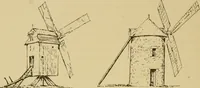An illustration from Windmills, picturesque and historic : the Motors of the past / by F.H. Shelton (1919)