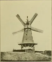 An illustration from Windmills, picturesque and historic : the Motors of the past / by F.H. Shelton (1919)