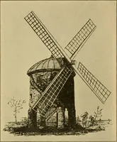 An illustration from Windmills, picturesque and historic : the Motors of the past / by F.H. Shelton (1919)