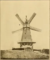 An illustration from Windmills, picturesque and historic : the Motors of the past (1919)