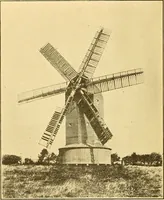 An illustration from Windmills, picturesque and historic : the Motors of the past (1919)