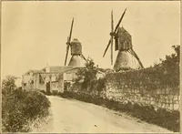 An illustration from Windmills, picturesque and historic : the Motors of the past (1919)