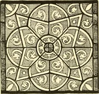 An illustration from Windows; a book about stained & painted glass (1897)