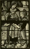 An illustration from Windows; a book about stained & painted glass (1897)