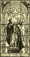 An illustration from Windows; a book about stained & painted glass (1897)