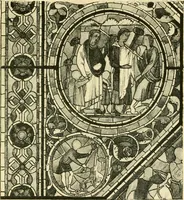 An illustration from Windows; a book about stained & painted glass (1897)