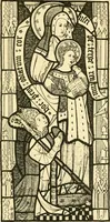 An illustration from Windows; a book about stained & painted glass (1897)