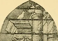 An illustration from Windows; a book about stained & painted glass (1897)