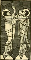 An illustration from Windows; a book about stained & painted glass (1897)