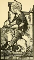 An illustration from Windows; a book about stained & painted glass (1897)