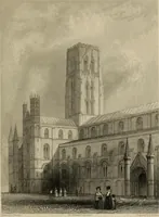 An illustration from Winkles's architectural and picturesque illustrations of the cathedral churches of England and Wales (1836)