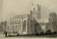 An illustration from Winkles's architectural and picturesque illustrations of the cathedral churches of England and Wales (1836)