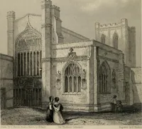 An illustration from Winkles's architectural and picturesque illustrations of the cathedral churches of England and Wales (1836)