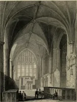 An illustration from Winkles's architectural and picturesque illustrations of the cathedral churches of England and Wales (1836)
