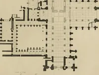 An illustration from Winkles's architectural and picturesque illustrations of the cathedral churches of England and Wales (1836)