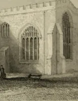 An illustration from Winkles's architectural and picturesque illustrations of the cathedral churches of England and Wales (1836)