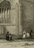 An illustration from Winkles's architectural and picturesque illustrations of the cathedral churches of England and Wales (1836)