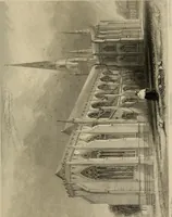 An illustration from Winkles's architectural and picturesque illustrations of the cathedral churches of England and Wales (1836)