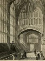 An illustration from Winkles's architectural and picturesque illustrations of the cathedral churches of England and Wales (1836)