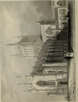 An illustration from Winkles's architectural and picturesque illustrations of the cathedral churches of England and Wales (1836)