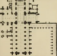 An illustration from Winkles's architectural and picturesque illustrations of the cathedral churches of England and Wales (1836)