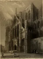An illustration from Winkles's architectural and picturesque illustrations of the cathedral churches of England and Wales (1836)