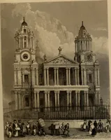 An illustration from Winkles's architectural and picturesque illustrations of the cathedral churches of England and Wales (1836)