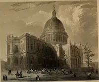 An illustration from Winkles's architectural and picturesque illustrations of the cathedral churches of England and Wales (1836)